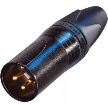 Neutrik XX Series NC3MXX-B - Audio-Stecker - 2,5 mm² - XLR3 (M) (NC3MXX-B)