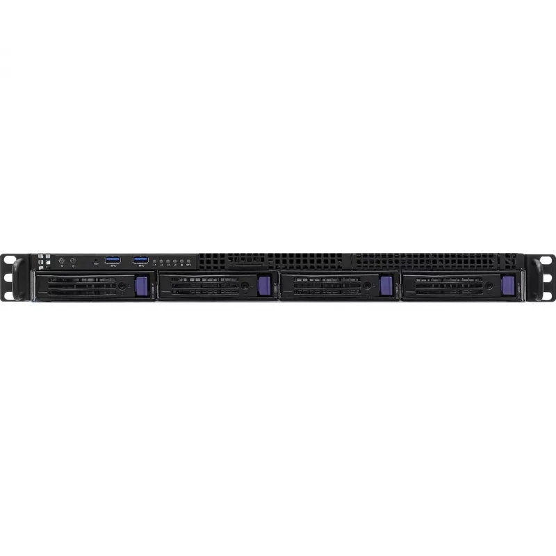 ASRock 1U4LW-B650/2L2T RPSU Server-Barebone AMD B650 Sockel AM5 Rack (1U)