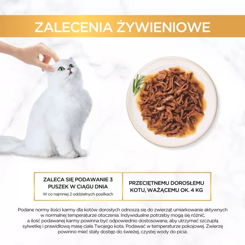 PURINA Gourmet Gold Succulent Delights Beef - Nassfutter für Katzen - 85g
