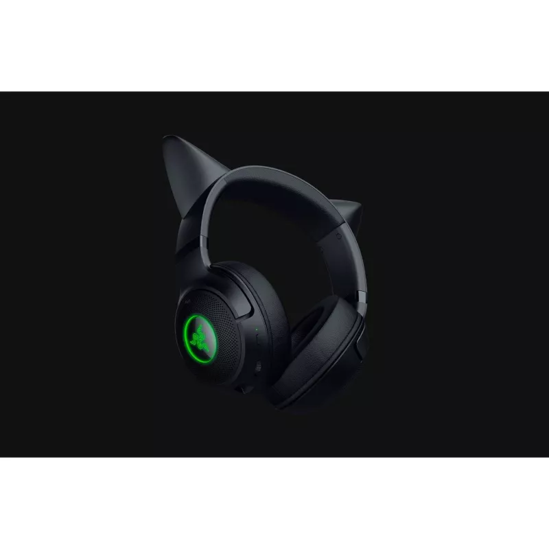 Headset Razer Kraken Kitty V2 BT — Kabelloses Bluetooth, ohrumschließend, Kopfbügel, 20–20000 Hz, 325 g, Schwarz