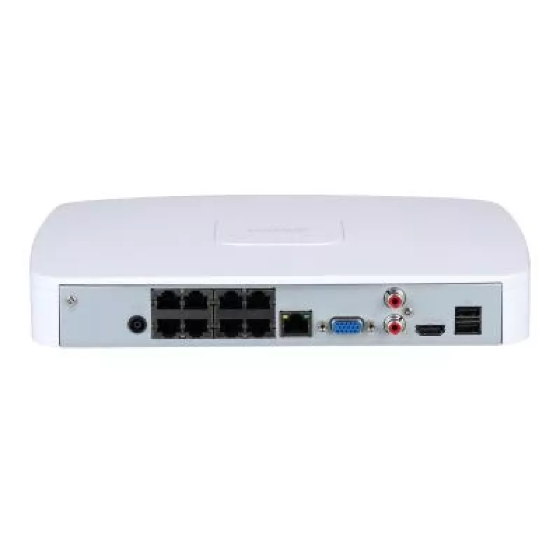 Netzwerk-Videorekorder DAHUA NVR2108-8P-4KS3 8-Kanal mit 8 PoE-Ports