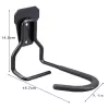 Fahrrad-Wandhalterung MACLEAN MC-433 vertikaler Fahrradhalter, klappbar, breitenverstellbar, für Fahrräder bis 20 kg, schwarz