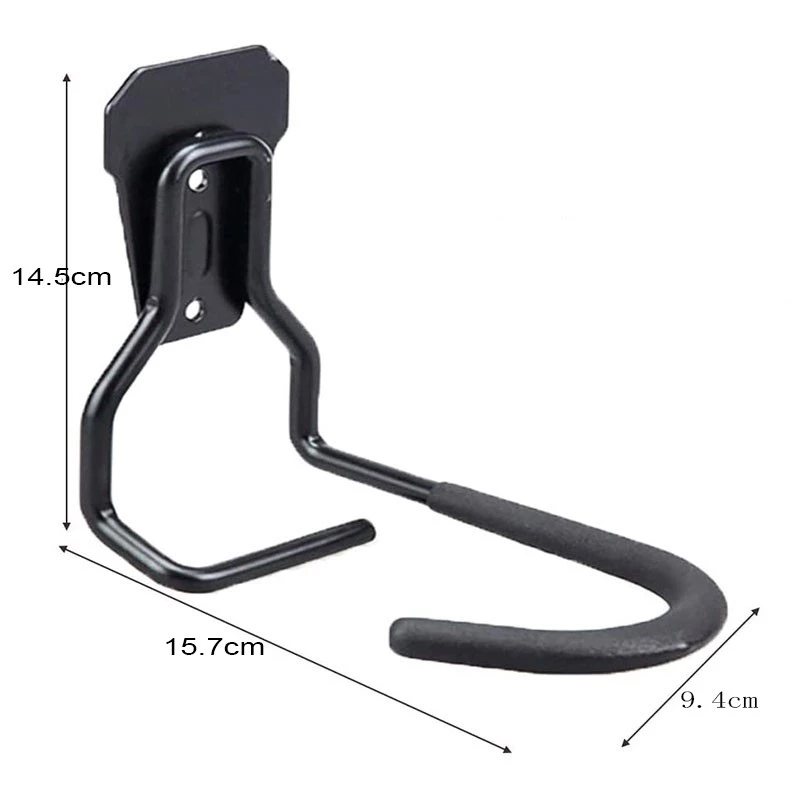 Fahrrad-Wandhalterung MACLEAN MC-433 vertikaler Fahrradhalter, klappbar, breitenverstellbar, für Fahrräder bis 20 kg, schwarz