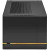 SilverStone SUGO SG14B - Tower - Mini-DTX - ohne Netzteil (ATX / PS/2) - Schwarz - USB/Audio (SST-SG14B)