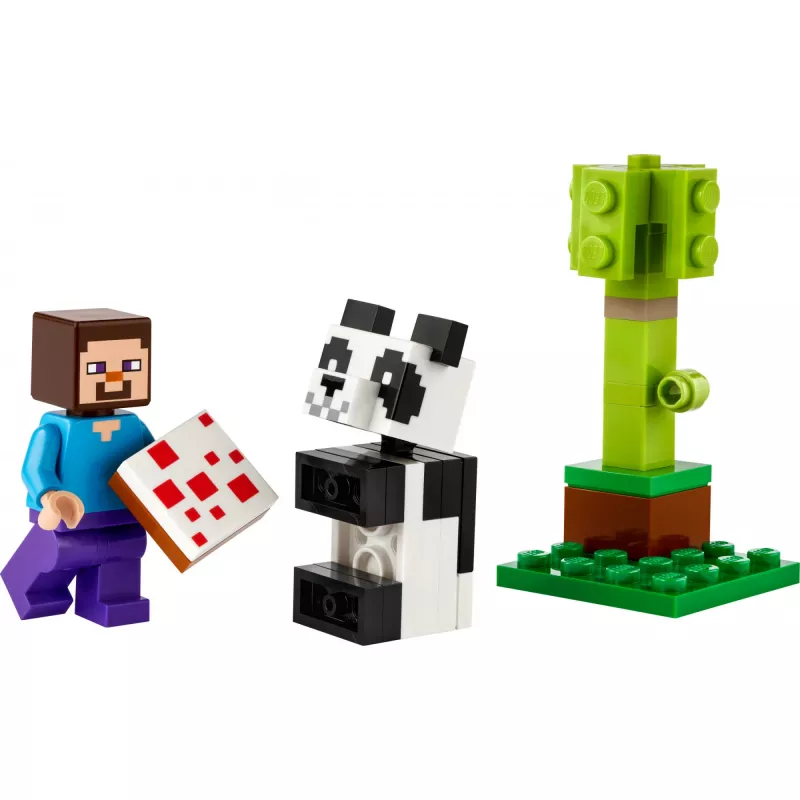 LEGO Minecraft Steve und Baby-Panda 30672 Polybeutel