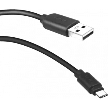 SBS Daten- und Ladekabel USB 2.0 – Type-C – 1,5 m – USB A – USB C – USB 2.0 – Stecker/Stecker – Schwarz