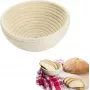 Gärkorb Westmark 32082270, rund Rattan, Höhe 8 cm, Durchmesser 17,5 cm
