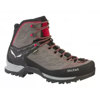 Salewa MTN Trainer Mid GTX Herren charcoal, grau, rot