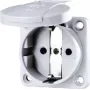 MENNEKES SCHUKO-Einbausteckdose 16A 11030 Grau 2P+E 230V 11030 (11030.)