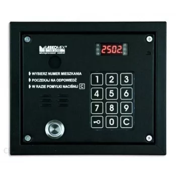 Audio-Panel Laskomex CP-2503TP mit Dallas-Key-Reader, schwarz