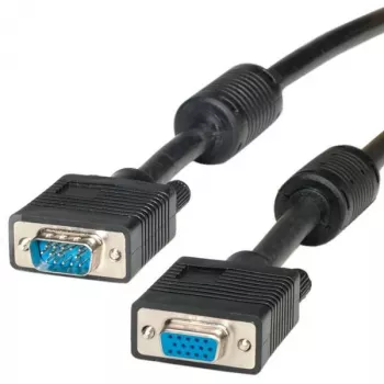 ROLINE VGA-Kabel HD15 ST - BU mit Ferritkern 2,0m (11.04.5352)