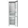 Kühl-Gefrierkombination Gorenje NRB620E61X4WFE, freistehend, Edelstahl, Gesamtkapazität 413 L, Gefrierfach unten 130 L, NoFrost, LED-Anzeige