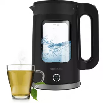 Wasserkocher Cecotec Thermosense 330 Glassy 1,7 L 2200 W Schwarz