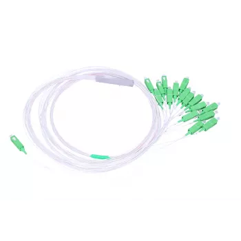 Kabel-Splitter Extralink Splitter 1:16 PLC SC/APC 900um 1m Weiß