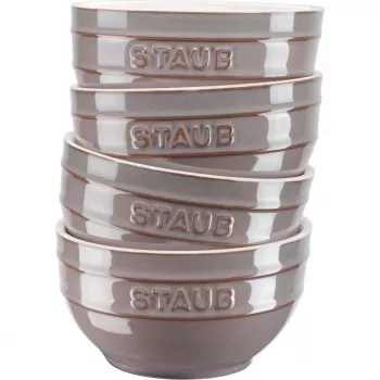 STAUB RUNDE SCHÜSSEL 40508-148-0 14 CM - SET MIT 4 STÜCK