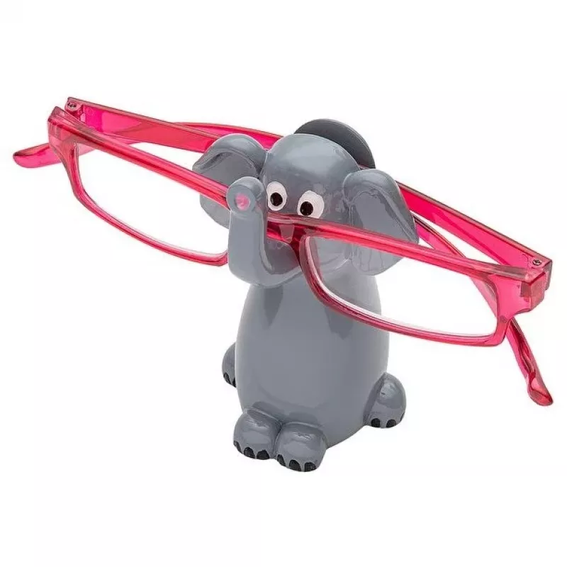 Brillenhalter WEDO Elefant Polyresin Grau 7,1 x 5,5 x 10 cm