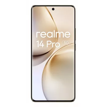 realme 14 Pro 5G 17,2 cm (6.77) Dual-SIM Android 15 USB Typ-C 8 GB 256 GB 6000 mAh Weiß
