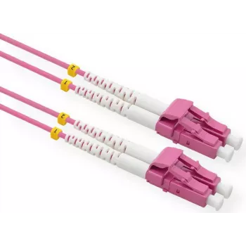 VALUE - Patchkabel - LC Multimode (M) auf LC Multimode (M) - 5 m - Glasfaser - 50/125 Mikrometer - OM3 - halogenfrei - Violett (21.99.8834)