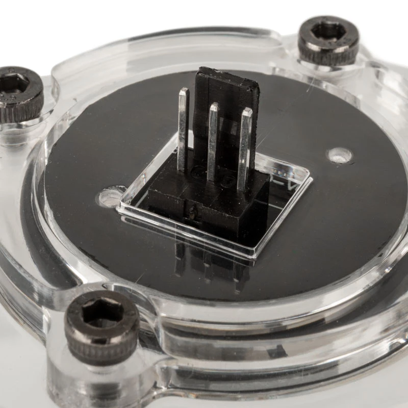 Durchflussmesser Barrow SLFV1-RGB ARGB Acryl Inline für individuelle Wasserkühlungskreisläufe