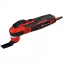 Multifunktionswerkzeug Einhell TE-MG 350 EQ 350 W Schwarz Rot Oszillationswinkel 3°