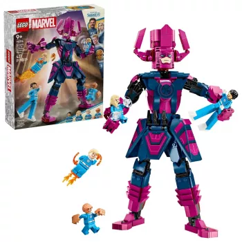 LEGO Bauset Marvel Super Heroes 76316 — Fantastic Four: Galactus Minifiguren-Set, 427 Teile, 4 Minifiguren, Alter 9+