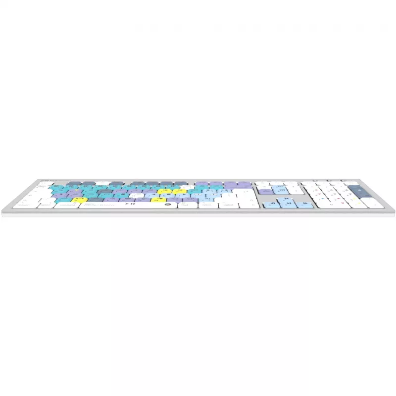 Logickeyboard LKB-RESC-CWMU-UK Tastatur Office USB QWERTY Englisch