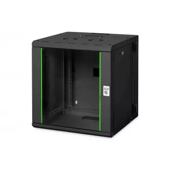 Wandmontage-Rack Digitus DN-19 12-U-3-SW