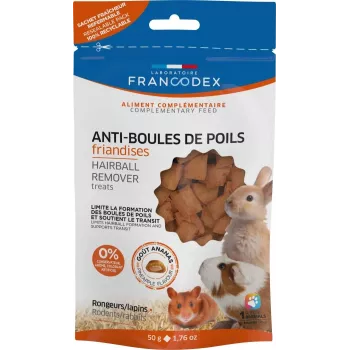 FRANCODEX Anti-Hooking-Leckerli - Kaninchen-Leckerli - 50g