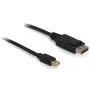 Kabel Mini DP/DP 1.2 DeLOCK 82438 2 m Schwarz