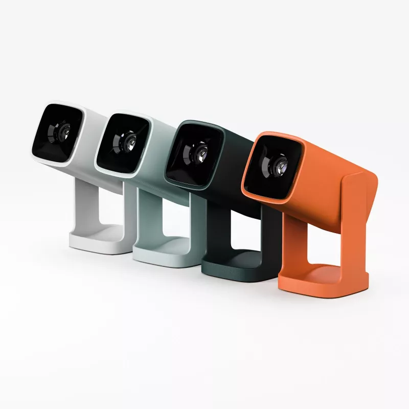 Projektor WANBO Cube 1 (orange) — kompakter tragbarer LED-Projektor, Modell CUBE1CANYON