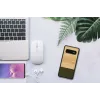 Smartphone-Hülle man and wood für Galaxy S10 — Bamboo Forest schwarz