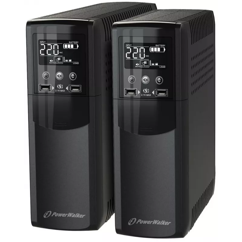 PowerWalker VI 800 CSW IEC unterbrechungsfreie Stromversorgung (USV) Line-Interactive 0,8 kVA 480 W 8 AC-Ausgänge
