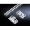 Kabelmanagement-Platte Rittal CM 5001.081, Stahl, Silber, Breite 699 mm