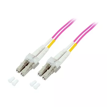 Patchkabel LWL Duplex OM4 (Multimode, 50/125) LC/LC, 1 m, Good Connections® (LW-801LC4)