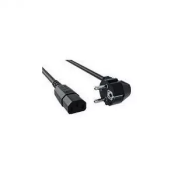 Netzkabel Bachmann 354.127 Schwarz 2 m C13-Kupplung