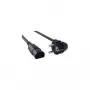 Netzkabel Bachmann 354.127 Schwarz 2 m C13-Kupplung