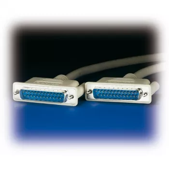 ROLINE Kabel Seriell - DB-25 (M) auf DB-25 (M)