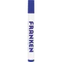 Nachfüllbarer Marker Franken Z1902 03, blaue Tinte, 2–6 mm Strichbreite, 10er-Pack