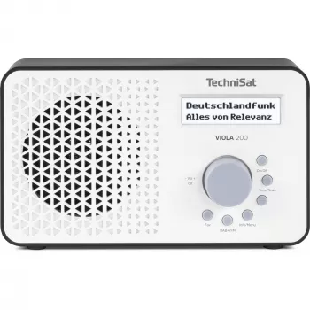TV-Empfänger TECHNISAT VIOLA 200 weiß/schwarz HD DVB‑S2