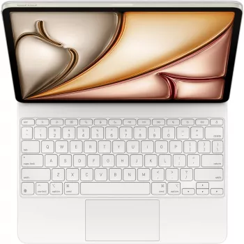 Apple Magic Tastatur QWERTY US English Weiß Trackpad