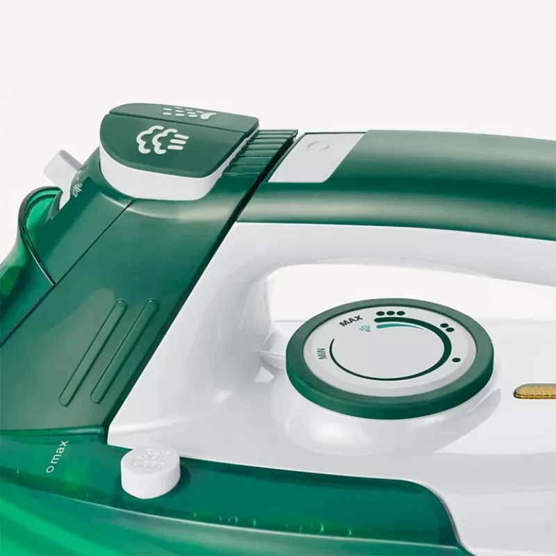 Severin BA 3261 Bügeleisen Dampfbügeleisen Keramiksohle 2400 W Weiß, Grün