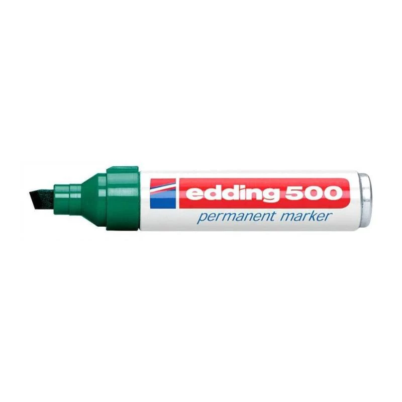 Permanentmarker Edding 500 Keilspitze Grün