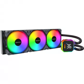 CPU KÜHLER MULTI SOCKEL SCHWARZ/HYPERFLOW DIGITAL 360 MONTECH