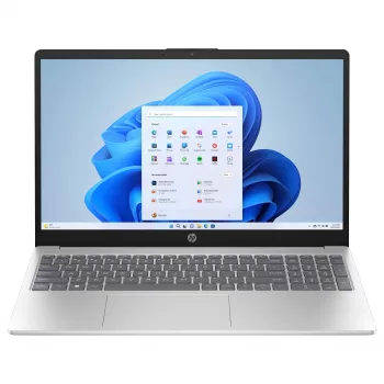 HP 15-fd0051ng D46JMEA Notebook 39,6 cm (15.6) 1920x1080 - Intel Core 5 120U - 512GB SSD - HDMI/USB-C - Windows 11 Home - Silber