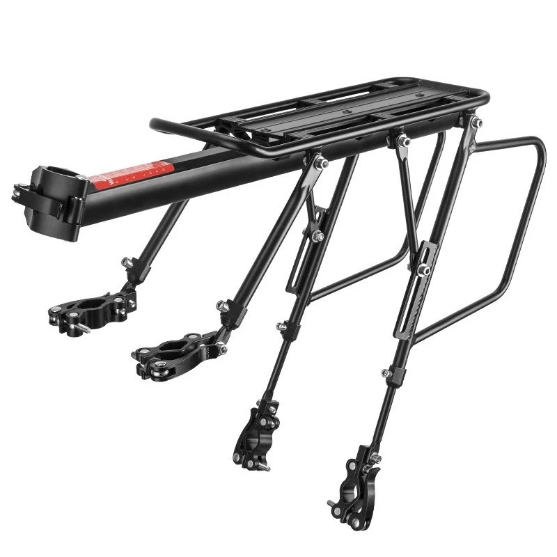 Rockbros 33210004001 schwarzer Fahrradträger mit Ablage