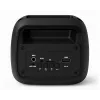 Tragbarer Stereo-Lautsprecher SQUEAK SQ1009 – Bluetooth 5.3, 45 W RMS, 10 h Akkulaufzeit, FM, USB, AUX, LED, 1800 mAh, Schwarz