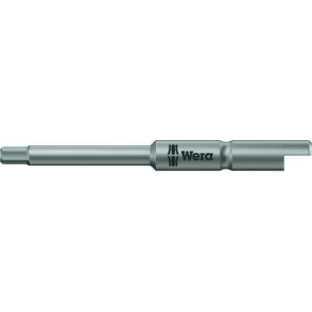 Sechskant-Bit Wera 840/9 C 2 mm – Sechskant-Bit aus legiertem Werkzeugstahl für Schraubendreher und Bithalter