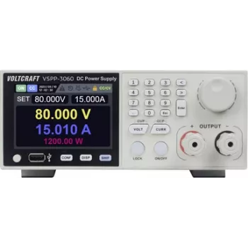 Voltcraft VSPP-3060 Labornetzgerät Rack-Einbau 0 -/DC 0 - 10 A USB LAN (VC-17068705)