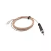 Mikrofon Sennheiser HSP 4-ew-3 Nieren-Kondensator kabelgebunden 3,5 mm beige, 1,6 m Kabel, 40–20000 Hz