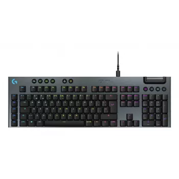 Kabelgebundene mechanische Gaming-Tastatur Logitech G915 X Schwarz mit RGB-Beleuchtung